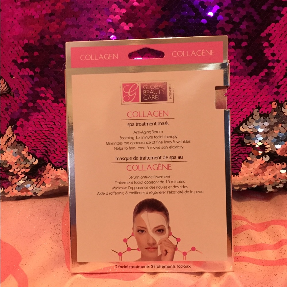 Collagen face mask